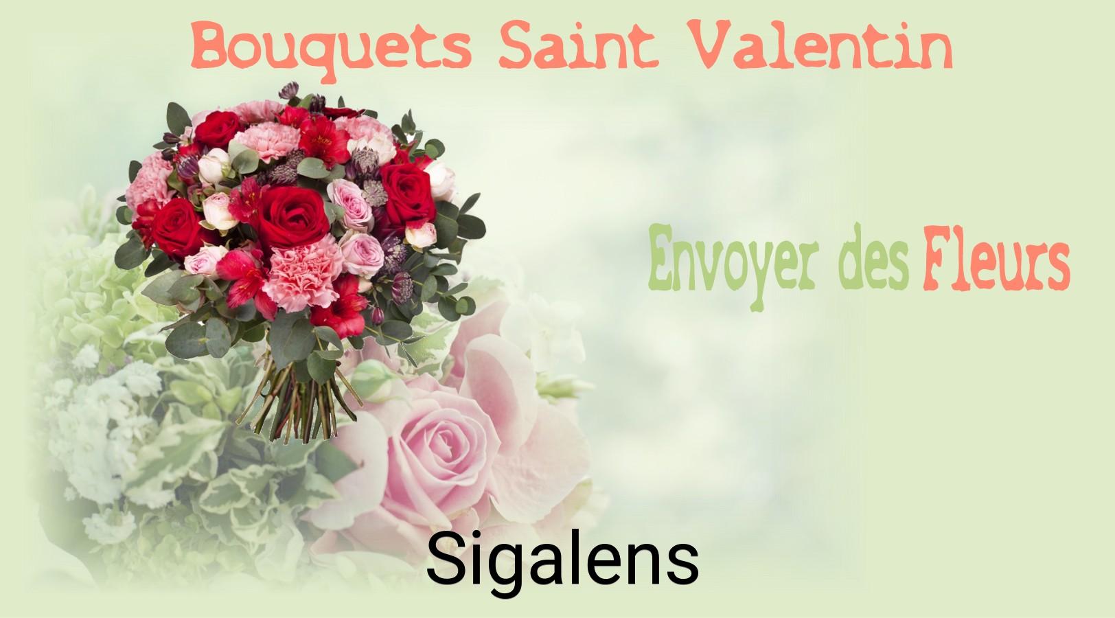 Roses de Saint-Valentin livrées à Sigalens