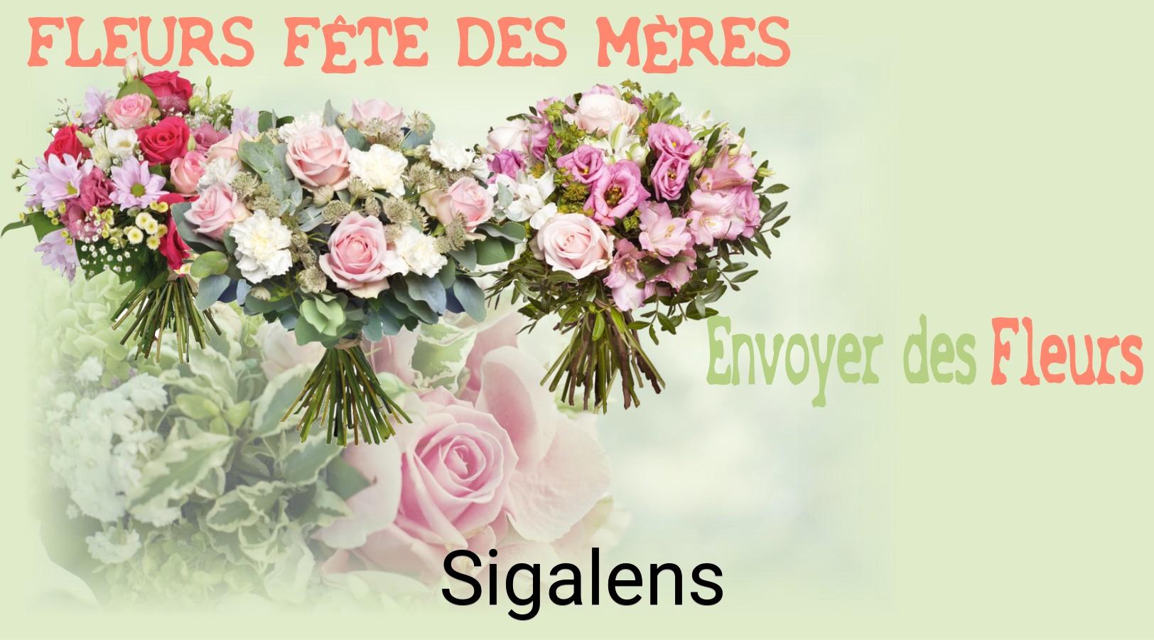Bouquet de Fête des Mères livré à Sigalens